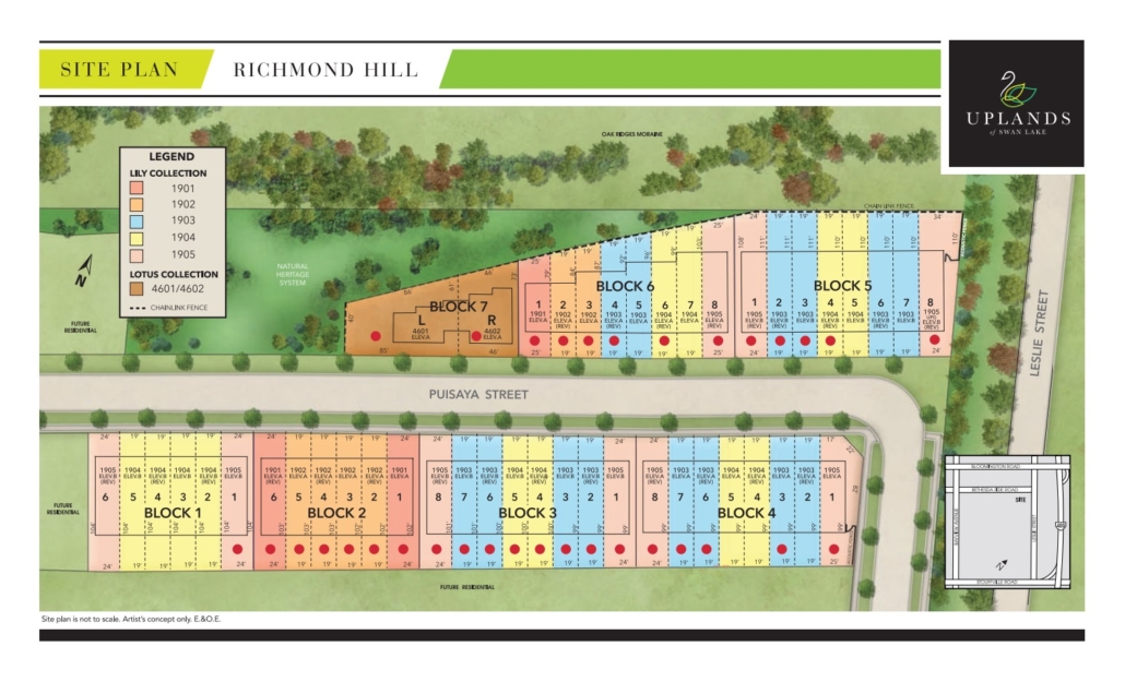 Uplands of Swan Lake - site-plan