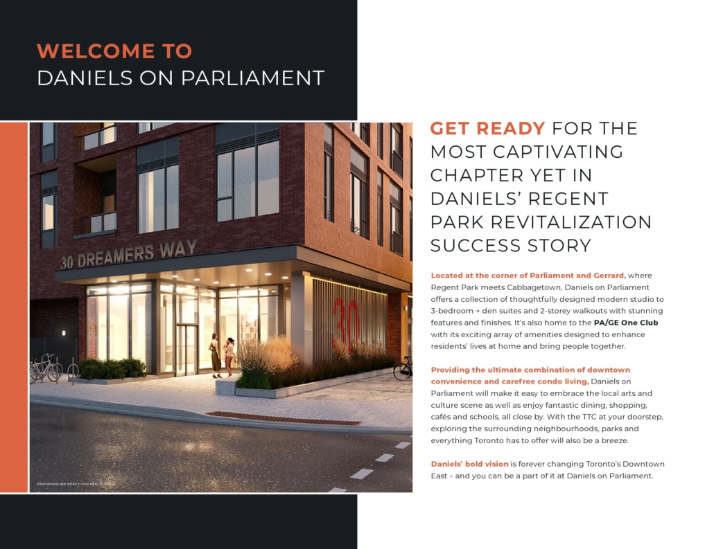 DANIELS ON PARLIAMENT CONDOS