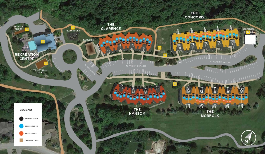 Carriage Ridge at Carriage Country Club - site-map