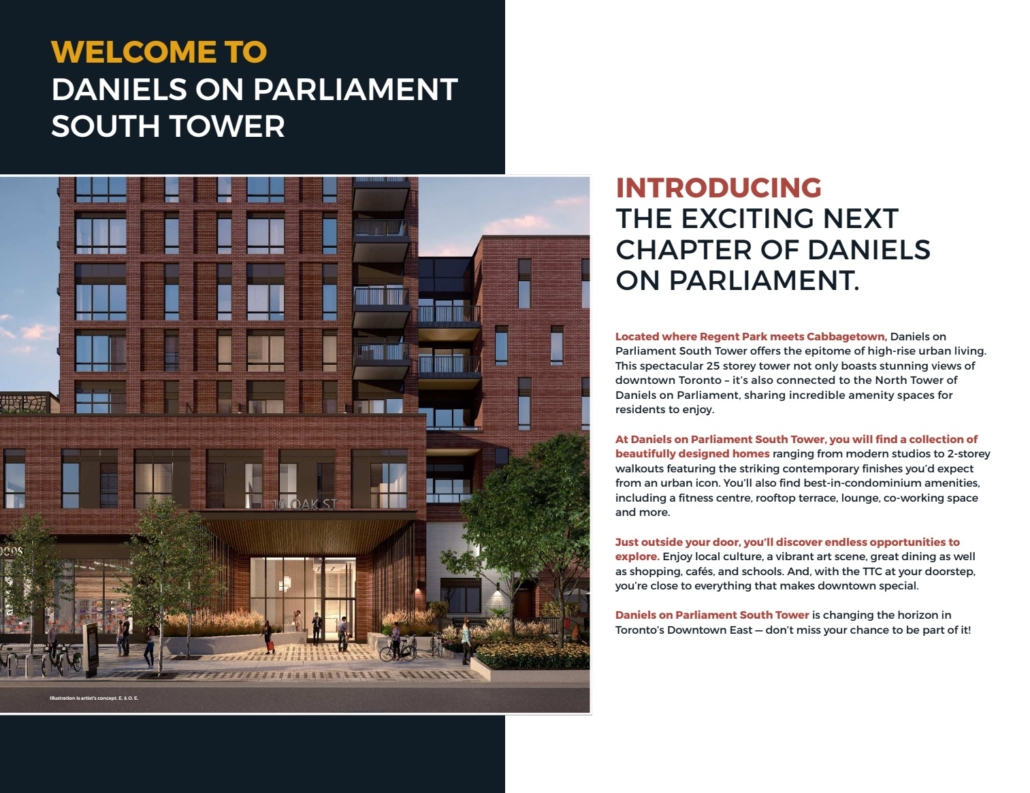 DANIELS ON PARLIAMENT CONDOS