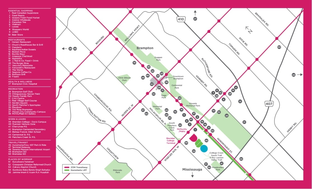 Duo Condos Map

