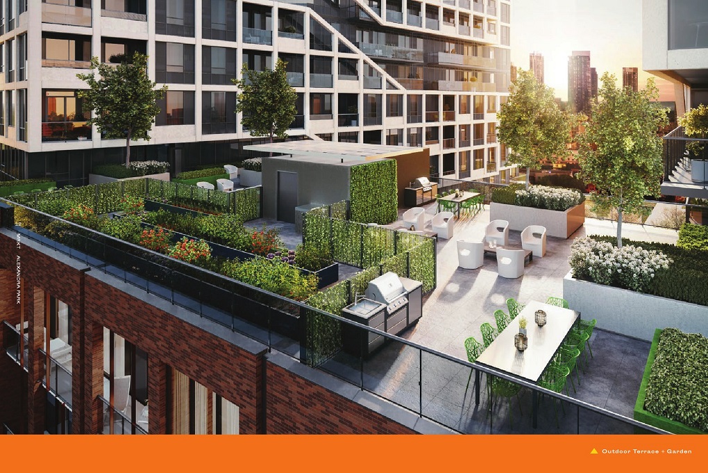 MRKT ALEXANDRA PARK CONDOS  - outdoor-terrace