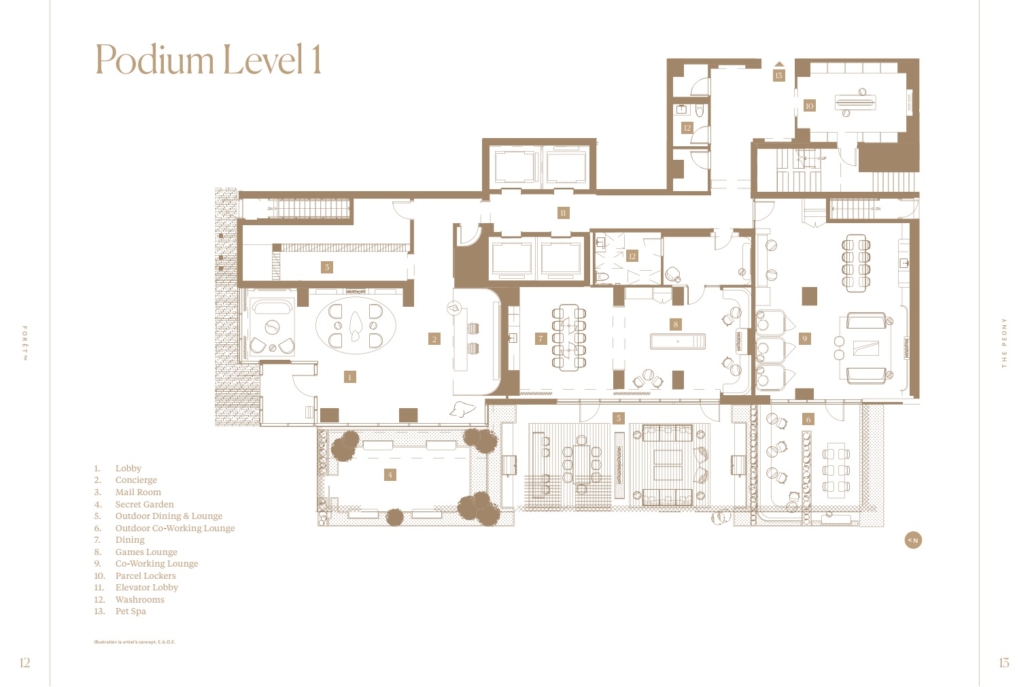 FORET CONDOS  - map 2