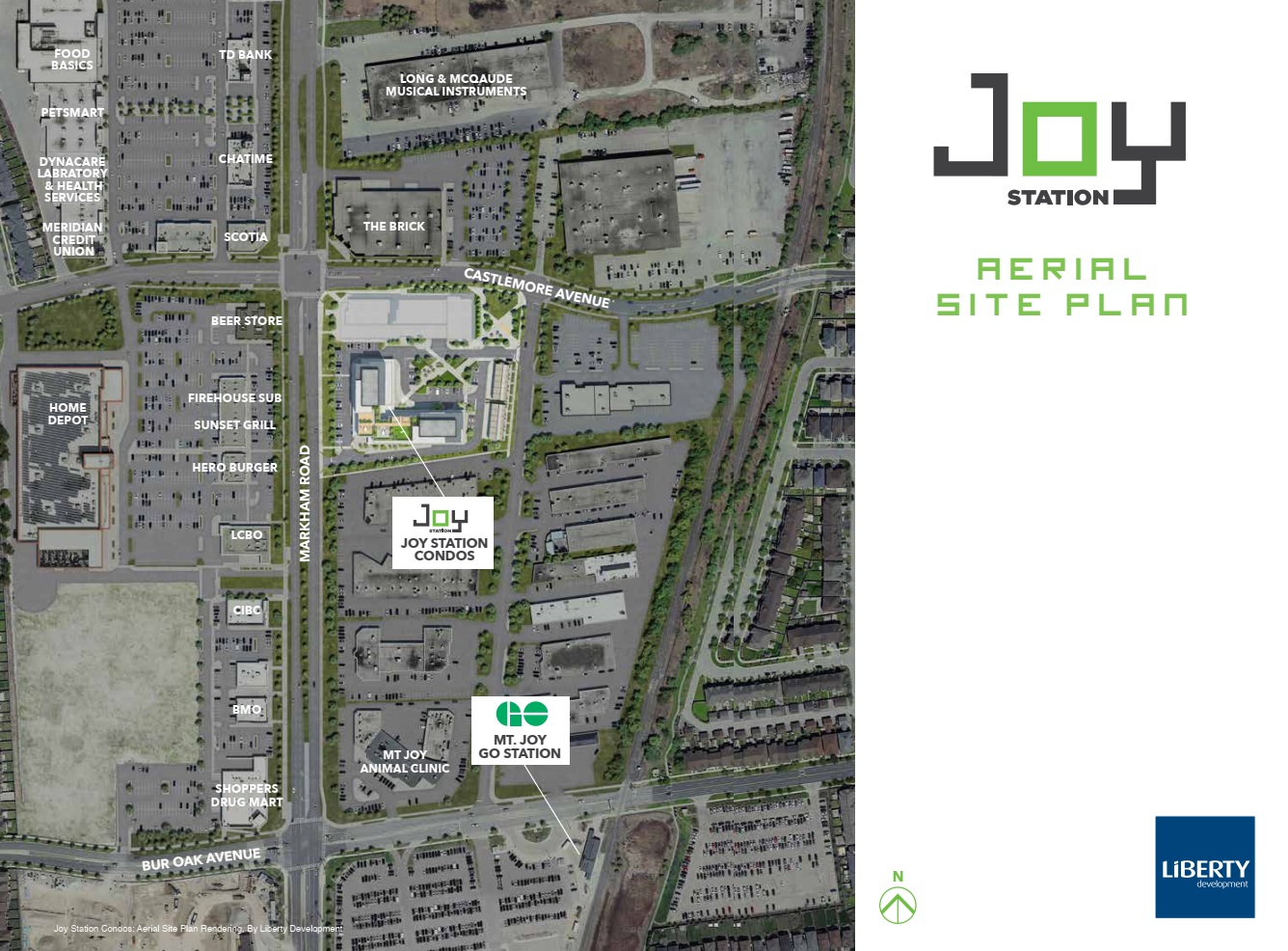 Joy Station Condos - aerial-site-plan