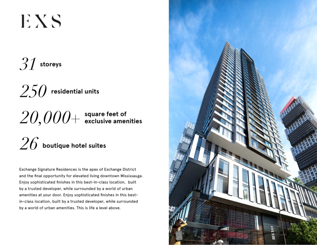 EXCHANGE SIGNATURE RESIDENCES 