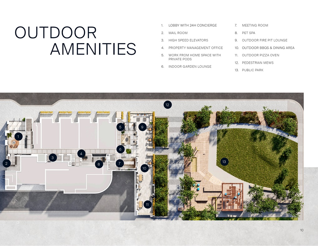 OUTDOOR AMENITIES