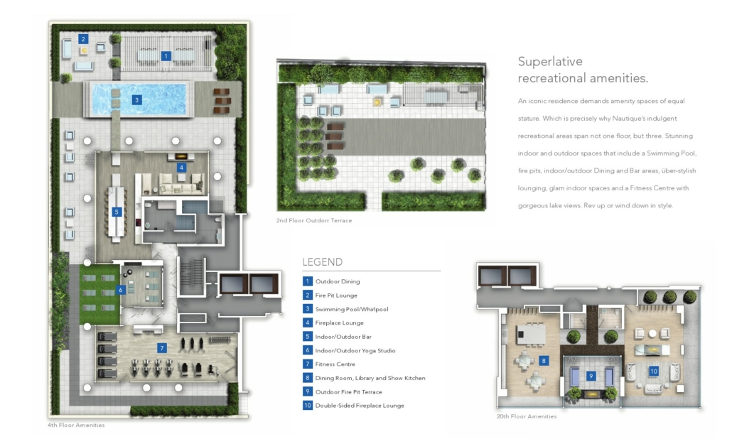 Nautique Lakefront Residences - site-plan