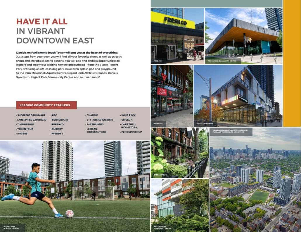 DANIELS ON PARLIAMENT CONDOS