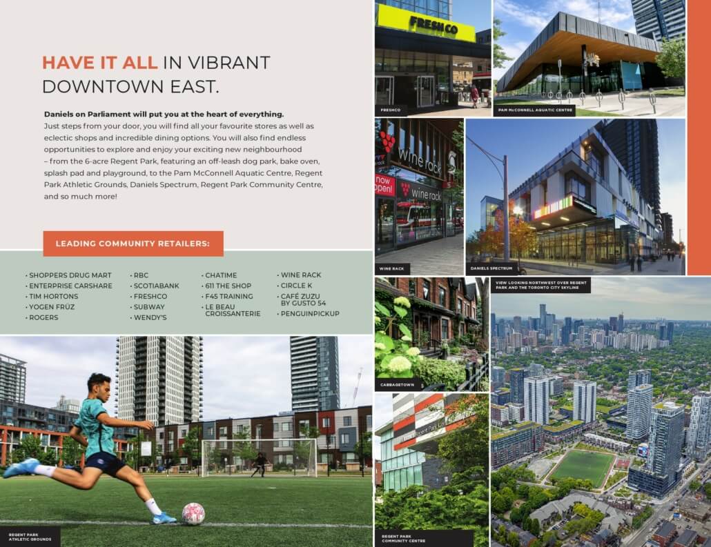 DANIELS ON PARLIAMENT CONDOS