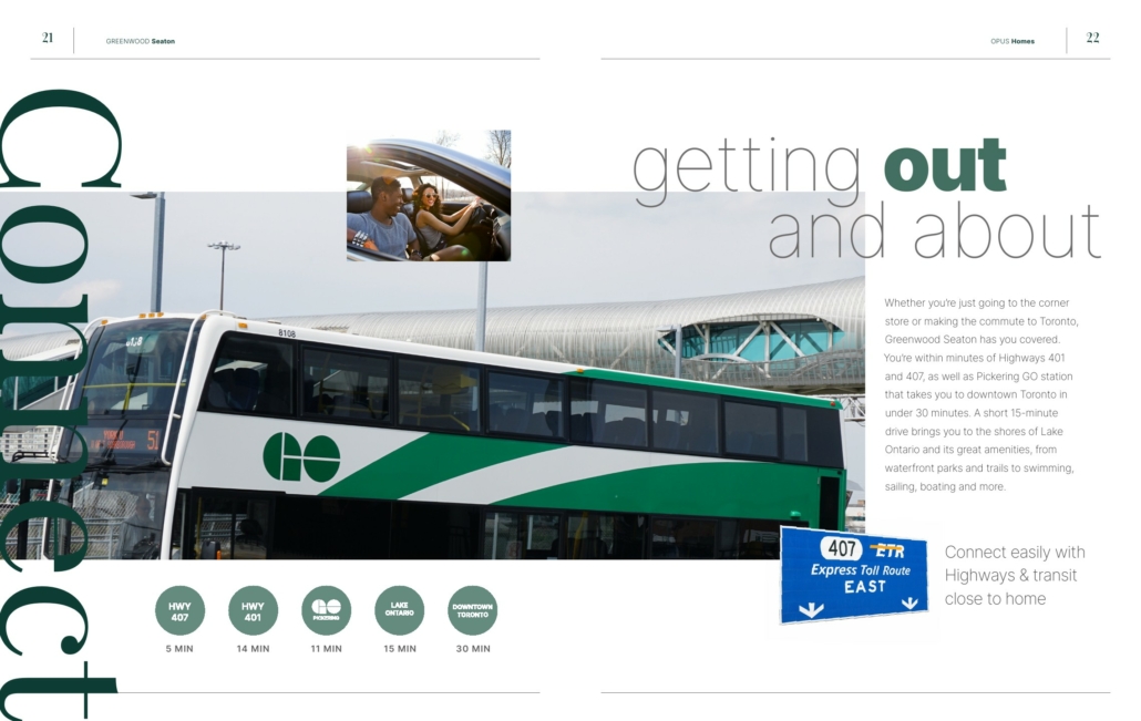 GREENWOOD SEATON HOMES - highway and transit