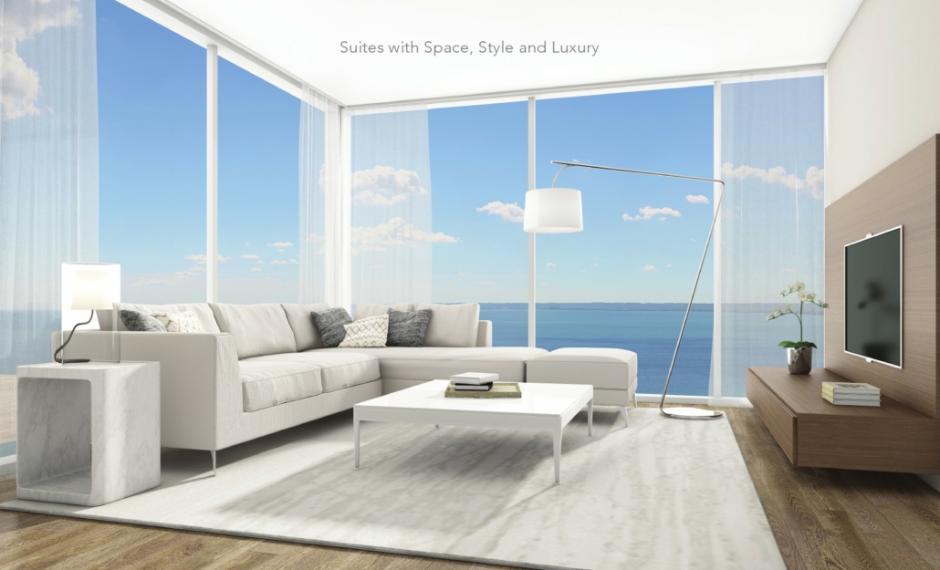 Nautique Lakefront Residences  - Livingroom