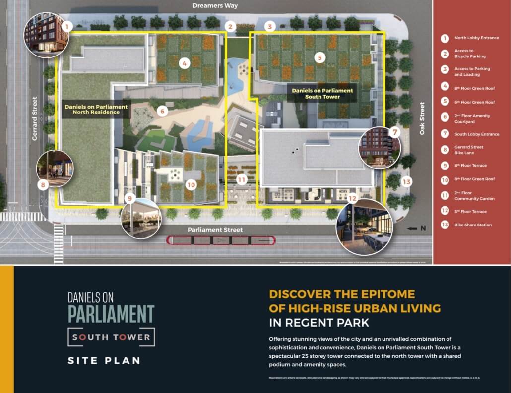 DANIELS ON PARLIAMENT CONDOS