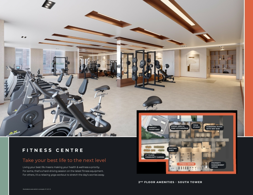 DANIELS ON PARLIAMENT CONDOS - fitness-center