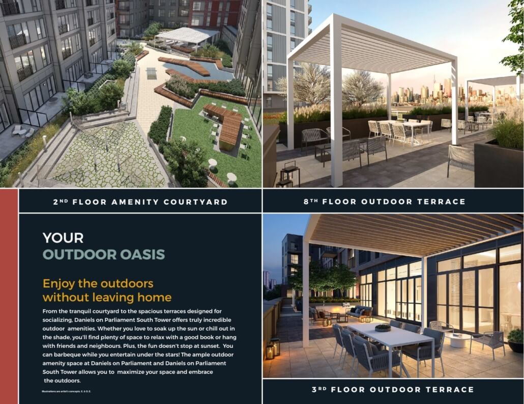 DANIELS ON PARLIAMENT CONDOS - outdoor-oasis
