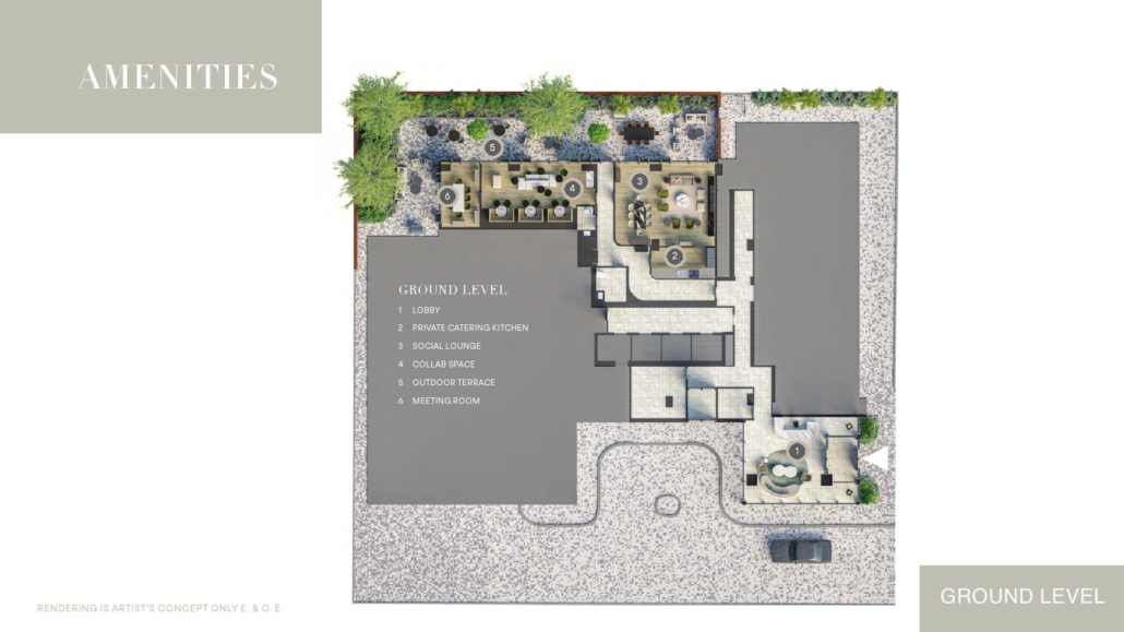 Olive Residences  - site-plan