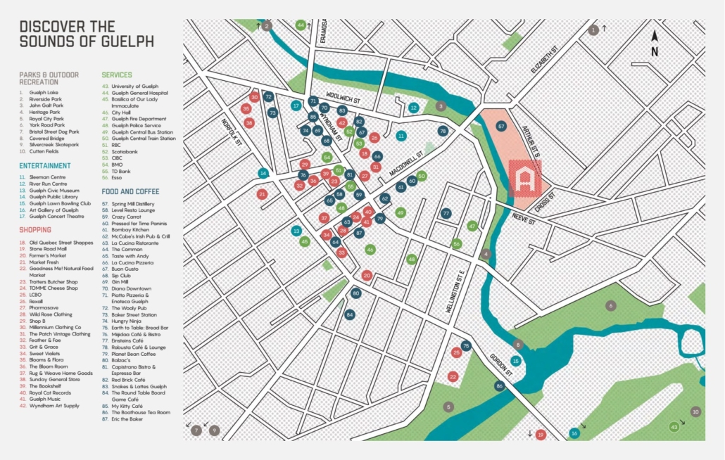 ANTHEM AT THE METALWORKS -site-map