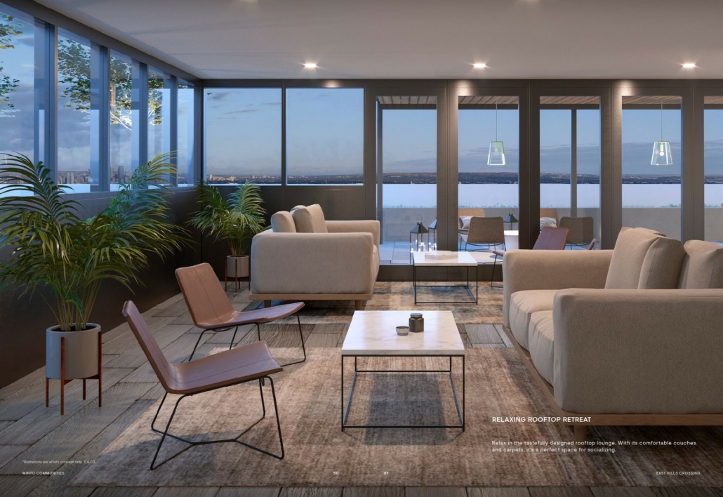 EAST HILLS CROSSING  - rooftop