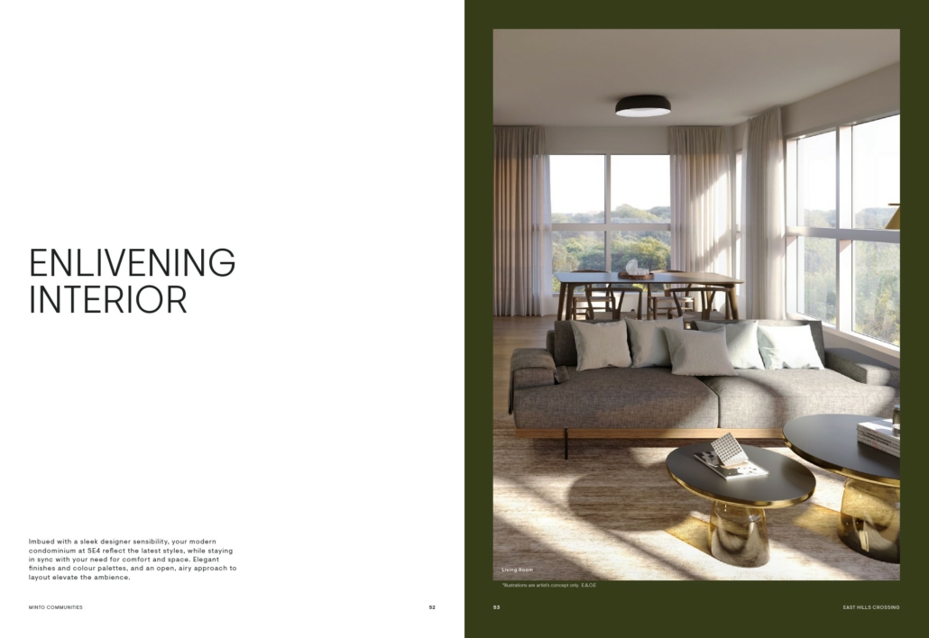 EAST HILLS CROSSING  - interior