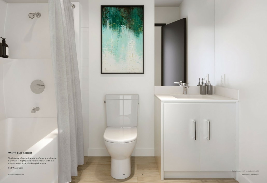 EAST HILLS CROSSING  - bathroom