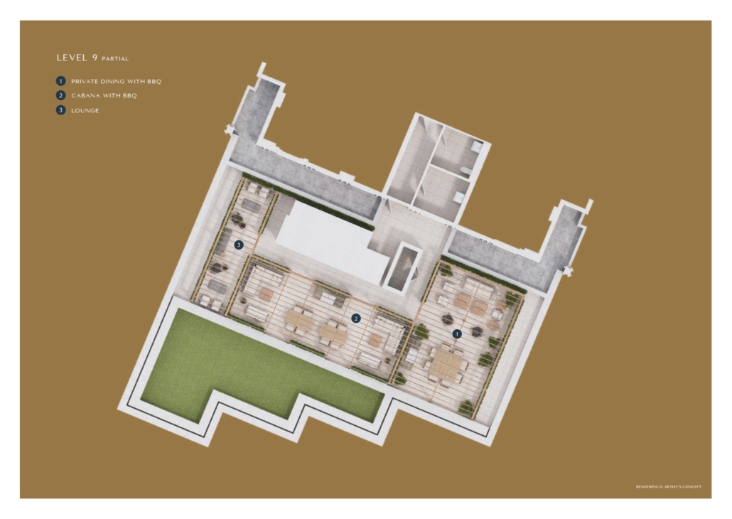 Yonge City Square Condos - site-plan-level-9-partial