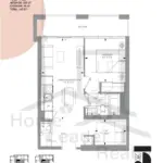 M5 Condos | 1B+F-537 | 537 Sq.Ft. | 1.5B 6 M5 Condos | 1B+F-537 | 537 Sq.Ft. | 1.5B M5-Condos-1B+F-537-floorplan