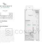 Unit 1Cdi 3 Unit 1Cdi The District on Gardiners Condos 1Cdi Floor Plans