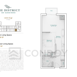 The District on Gardiners Condos 1Cgi Floor Plans