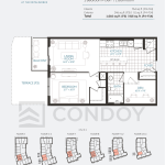 Anthem at The Metalworks Condos | 1K+D | 764 SQF | 1.5B 6 Anthem at The Metalworks Condos | 1K+D | 764 SQF | 1.5B Anthem at The Metalworks Condos Floor Plan 1K+D