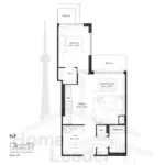 Wilson-West-Condos-Model-1L+D-floorplan