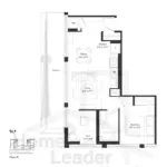 Wilson-West-Condos-Model-1Q+D-floorplan