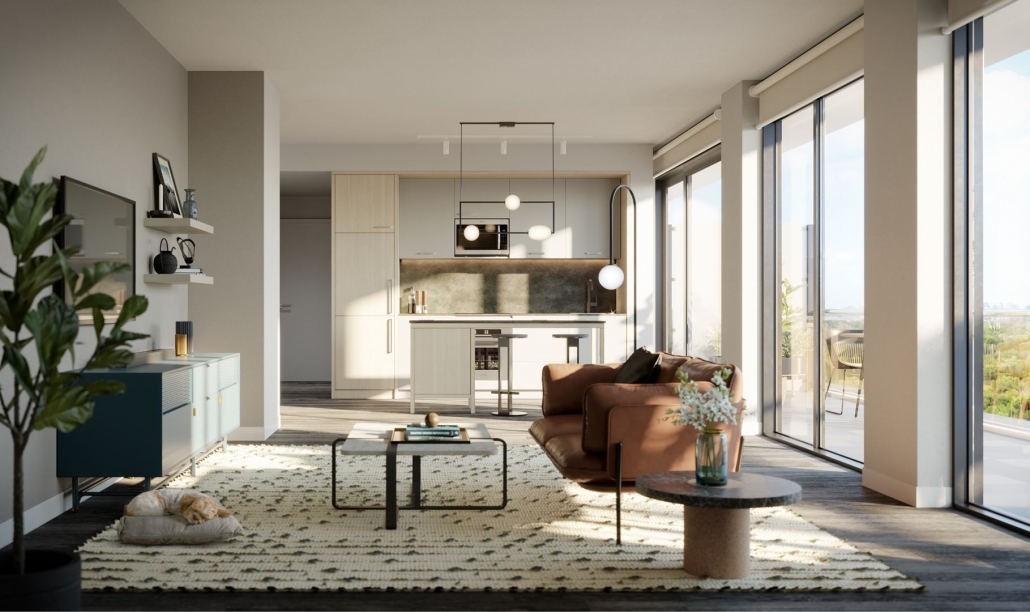 The Tailor Condos - interior-living