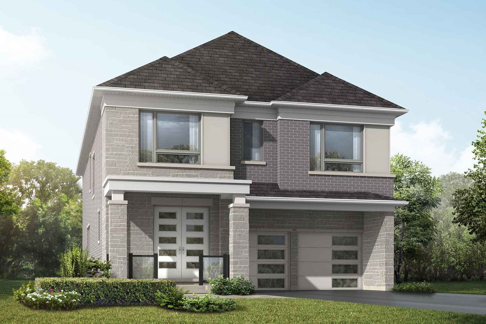 Springwater Markham - teal-modern-home2
