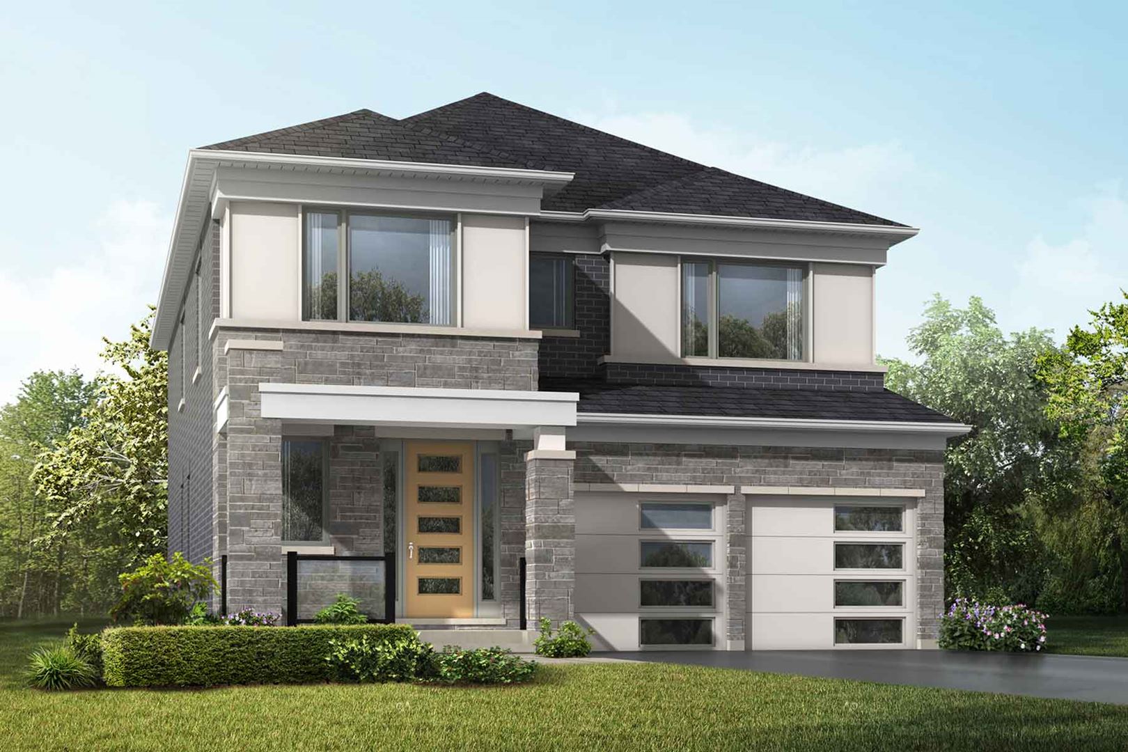 Springwater Markham - teal-modern-home