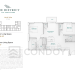 Unit 2Aa 7 Unit 2Aa The District on Gardiners Condos 2Aa Floor Plans
