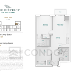 Unit 2Aif 5 Unit 2Aif The District on Gardiners Condos 2Aif Floor Plans