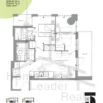 M5 Condos | 2B-699 | 699 Sq.Ft. | 2B 12 M5 Condos | 2B-699 | 699 Sq.Ft. | 2B M5-Condos-2B-699-floorplan