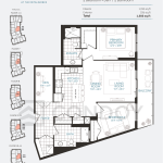 Anthem at The Metalworks Condos | 2F+D | 1196 SQF | 2.5B 11 Anthem at The Metalworks Condos | 2F+D | 1196 SQF | 2.5B Anthem at The Metalworks Condos Floor Plan 2F+D
