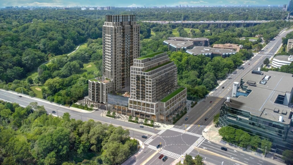 Yonge City Square Condos - Aerial