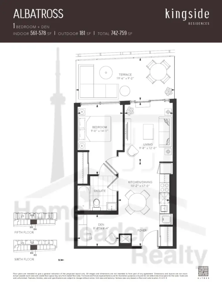 Kingside-Residences-condos-Model-Albatross-floorplan