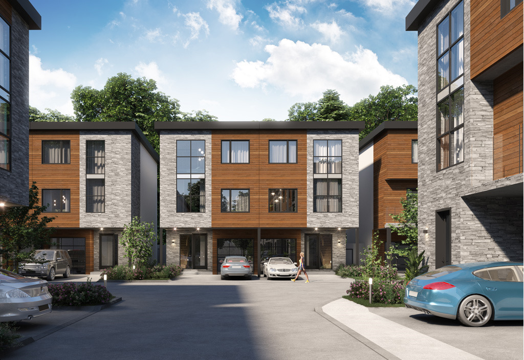 Aria Homes - Street-View-of-Unit-Exteriors-1
