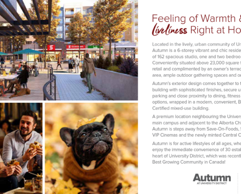 Autumn at University District Condos