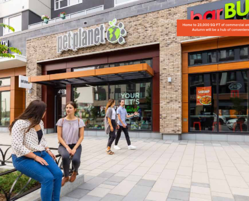 Autumn at University District Condos