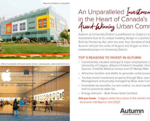 Autumn at University District Condos