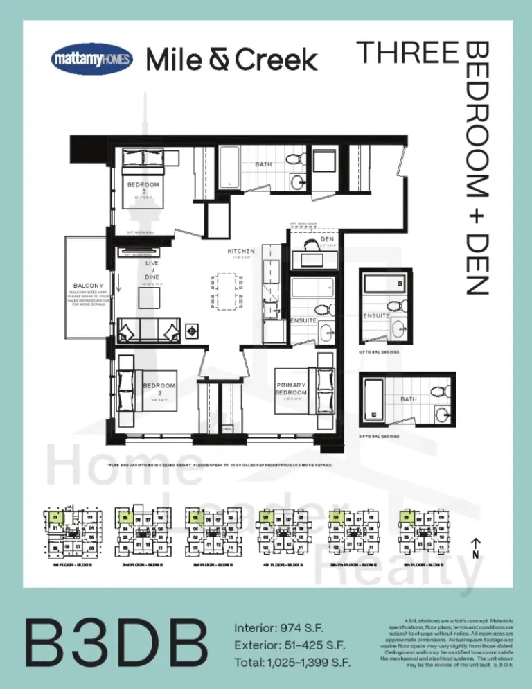 mile-and-creek-condos-B3DB-Floorplan