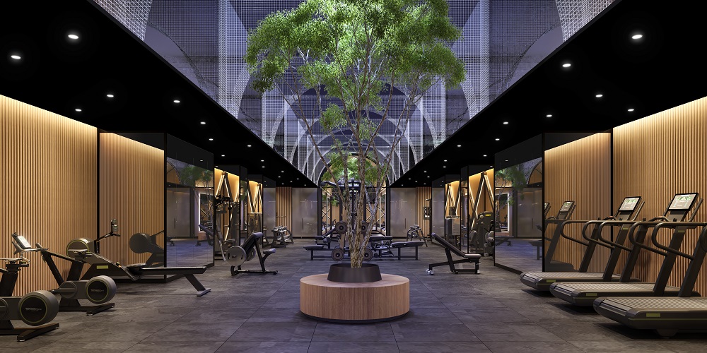 Bellwoods House Condos - Gym-Night