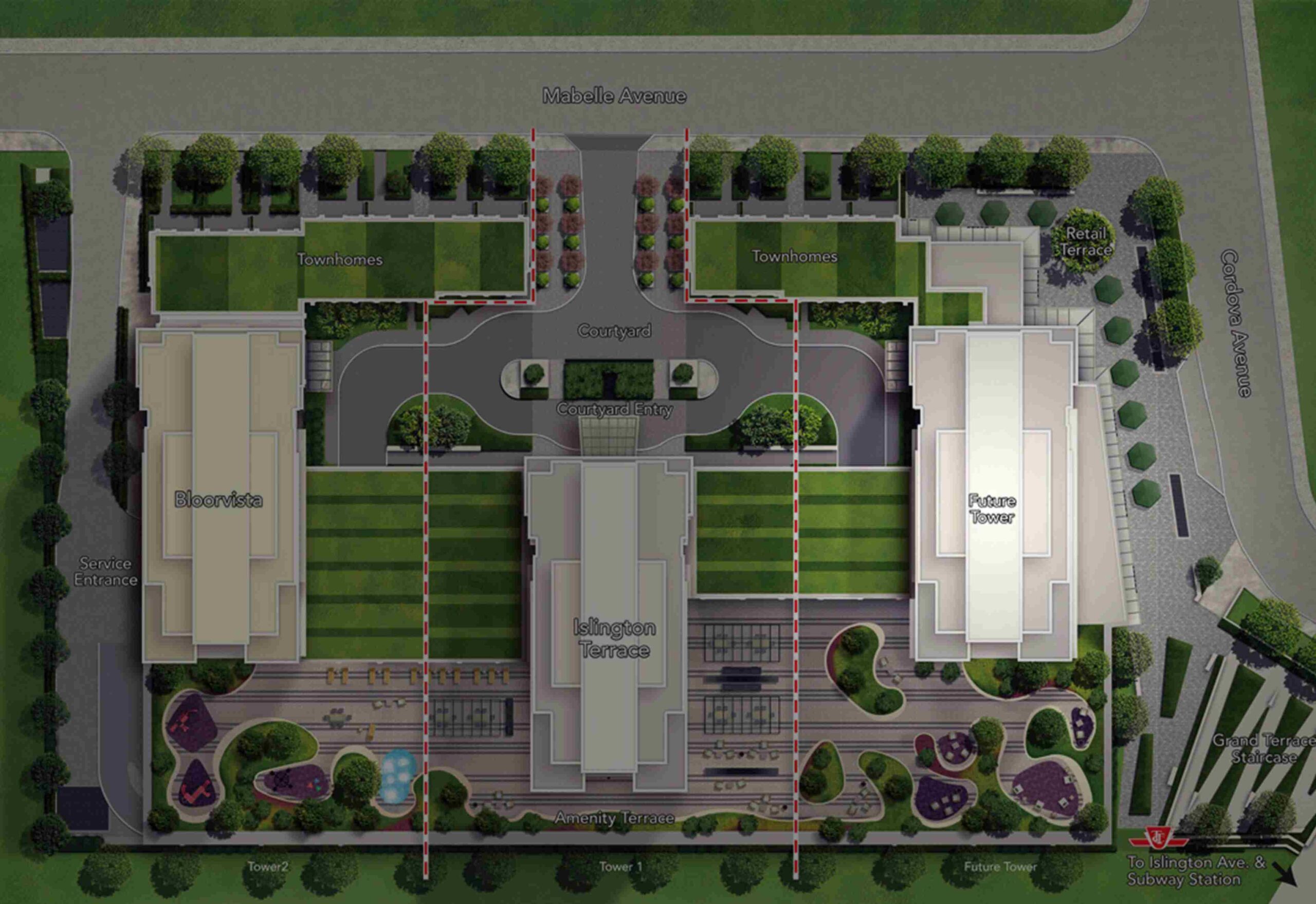 Bloor Promenade - Terrace-3-Siteplan-5