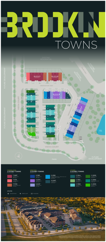 Brooklin-Towns-SitePlan