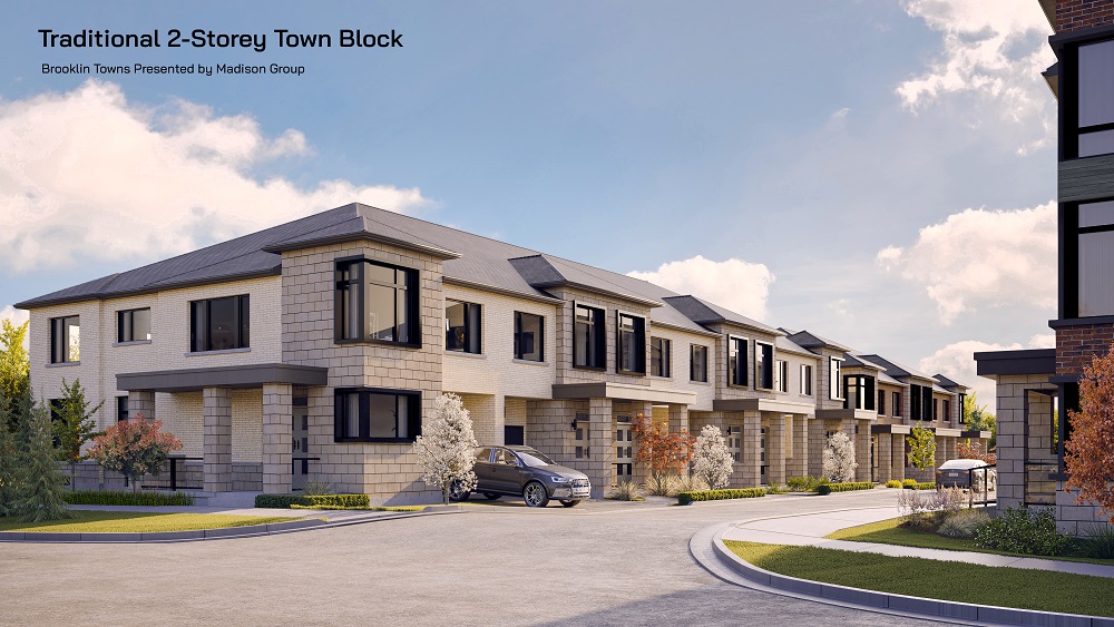 Brooklin Traditional 2-Storey Towns Presented by Madison Group