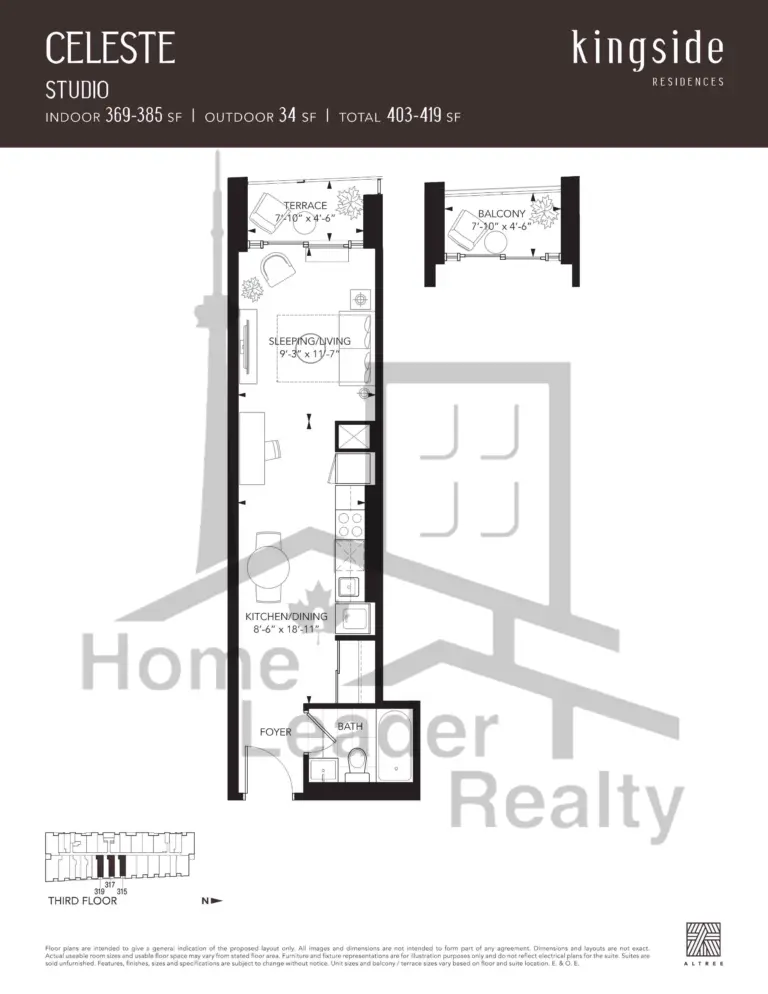 Kingside-Residences-condos-Model-CELESTE-floorplan