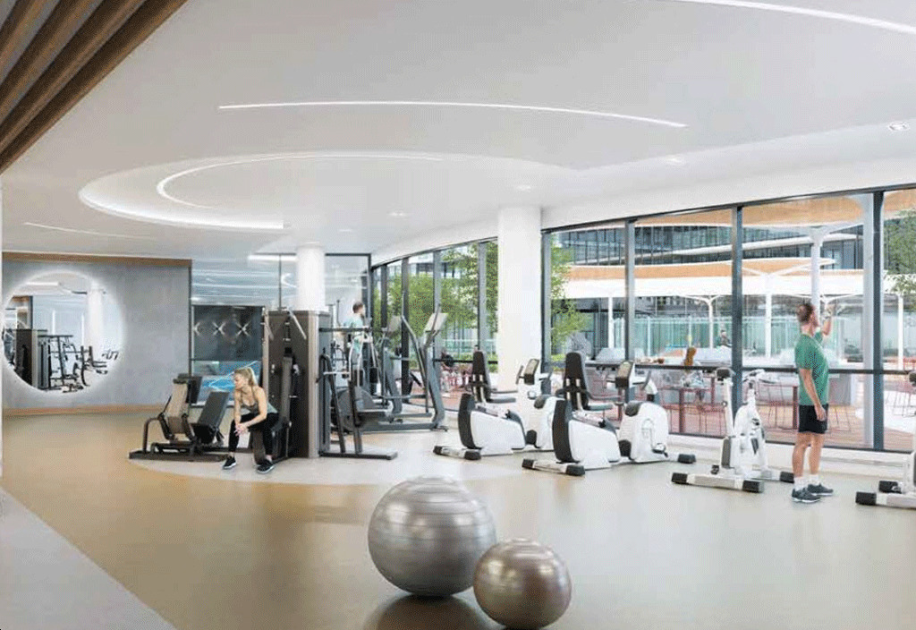 Canopy Towers - Large-Fitness-Centre-With-Terrace-View